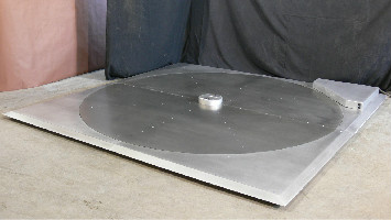 Flush mount Turntable